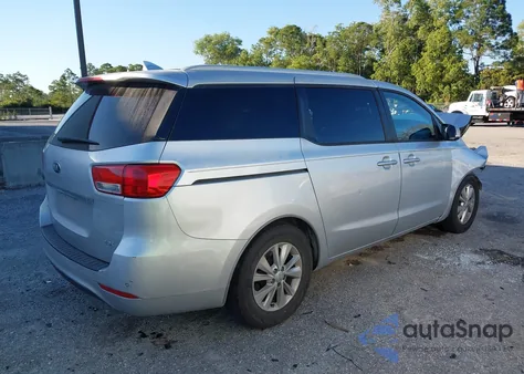 2016 Kia Sedona Lx from USA, damaged, VIN KNDMB5C14G6198067